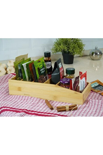 Zokura Organizator de condimente, bambus -