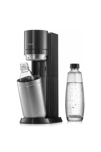 sodastream Duo, with 2 Bottles Included, Metallic Black