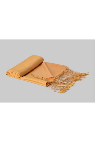 ARMANDA %100 İPEK ŞAL mango