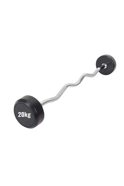 fitnessunion بار بأوزان متعرج 40kg