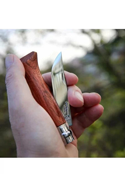 Opinel Pocket Knife N°06, Stainless Steel, 7 cm, 'Tradition Luxe', Padouk -