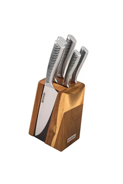 Zokura Set cutite 6 piese, suport magnetic -