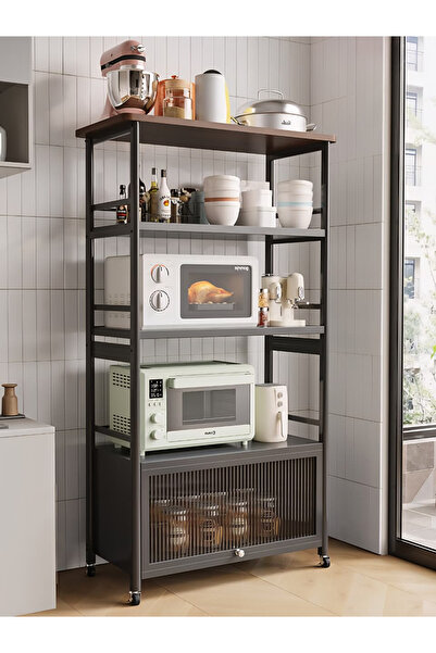 private house دولاب تنظيم المطبخ ذو الـ 3 أدوار 150*80*38 سم - تصميم أنيق - ل...