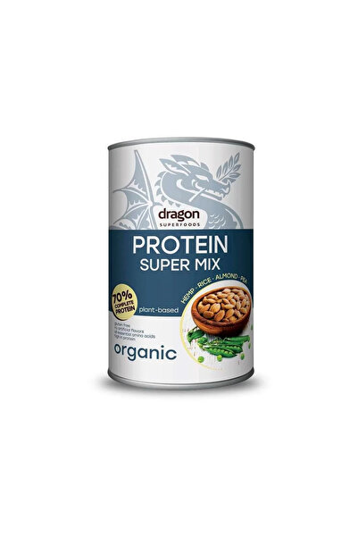 Dragon Superfoods Shake proteic super mix bio 500g Dragon Superfoods 70% proteine