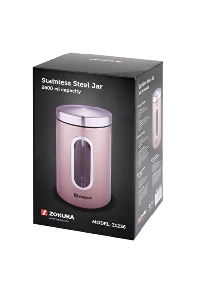 Zokura Stainless Steel Storage Container 2600 ml -