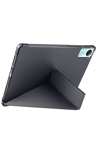 NewFace Sepetim Xiaomi Redmi Pad Se 4g Case Mars Tablet Case with Pen Holder - Black