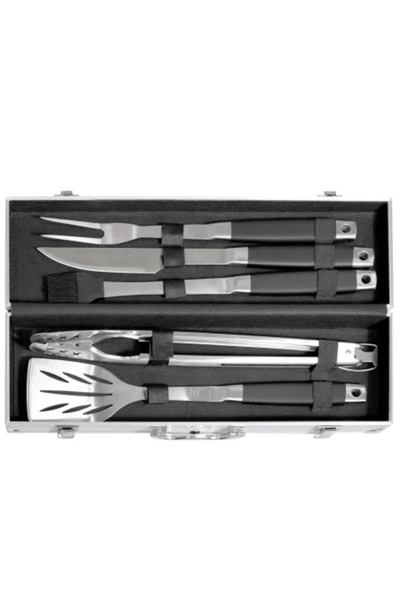 Zokura Set 6 piese pentru grătar, oțel inoxidabil -