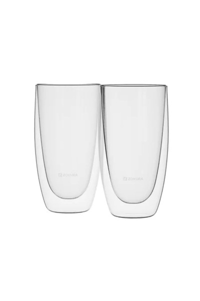 Zokura Set 2 pahare, cu pereți dubli, 450 ml -