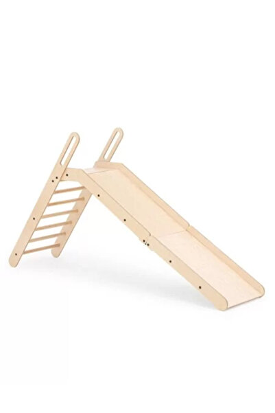 MAMATOYZ Foldable Wooden Slide MamaToyz, 2 Heights, 160 x 50 x 100 cm