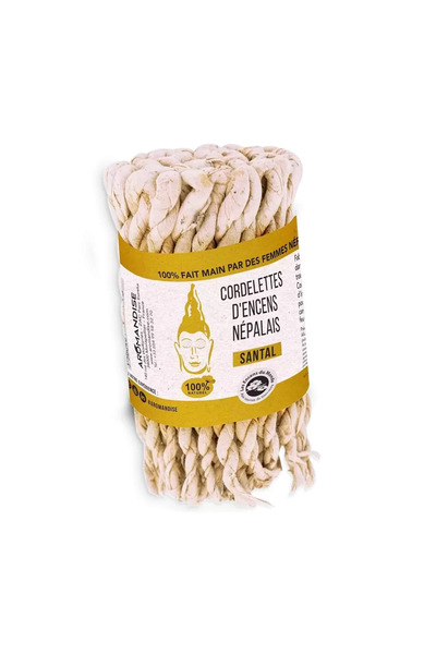 Aromandise Vonná šňůrka santalové dřevo, 42 ks, Aromandise, Nepál