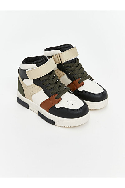 LC Waikiki UZG Store'dan Stilinizi Oluşturun | Renk Bloklu Bilek Boy Erkek Çocuk Spor Ayakkabı