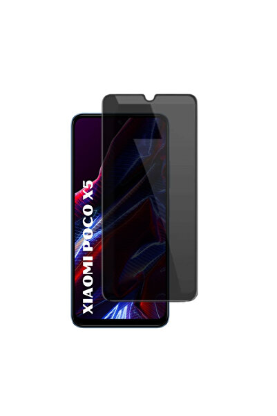Xiaomi Folie de sticlă Privacy compatibilă cu POCO X5 - Full Glue