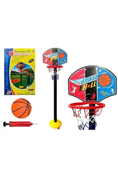 LeanToys Dětská herní sada, basketbalový koš a míč v ceně, 6032