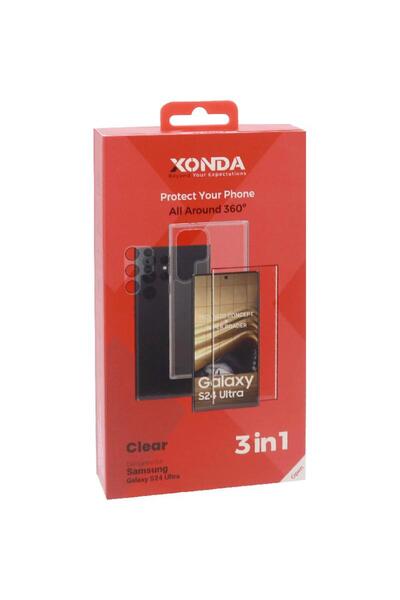 zondoor جراب حماية 3 في 1 لهاتف زوندا + زجاج مقاوم للصدمات + واقي عدسة الكاميرا