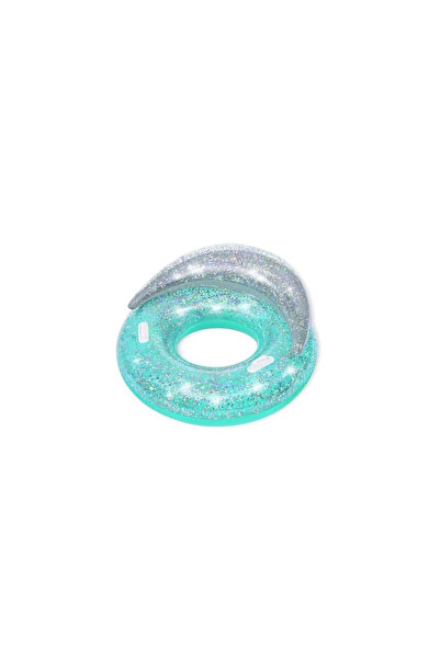 OEM Inflatable swim ring with backrest and glitter for swimming, children 14 years+, Bestway 43509, 117