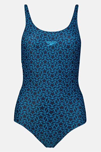 SPEEDO Women Non Padded Embroidered Logo One Piece, Multicolor