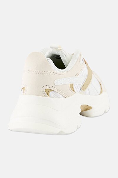 Reebok Kids Boy Royal Bridge 4 Lace Up Running Shoes, Cream