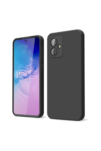 Motorola Carcasă Moto G54 Power din silicon catifelat cu protecție pentru cam...