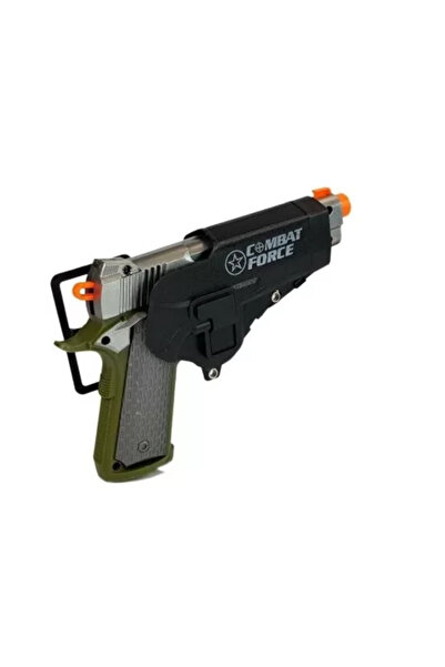 LeanToys Play Set for Kids - Army Pistol with Holster, Badge, and Whistle, LeanToys, 7869