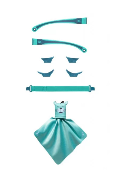 Mokki Kit accesorii pentru ochelari de soare Click&Change, bleu