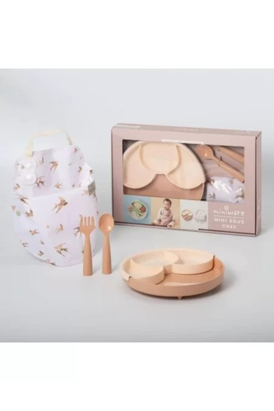 Miniware Set de diversificare pentru bebeluși Mini Sous Chef, materiale 100%,...