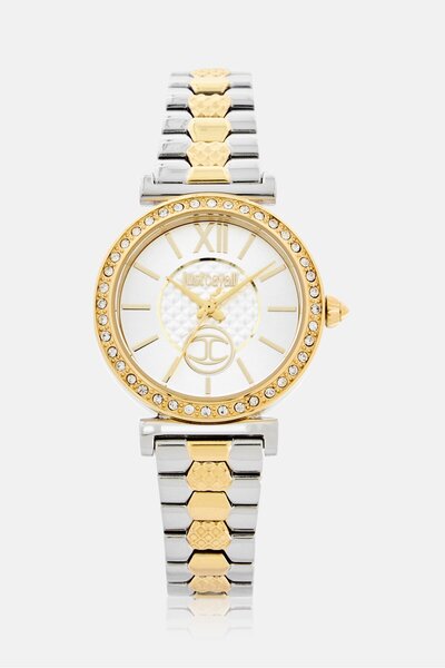 Just Cavalli Women JC1L273M0085 Stainless Steel Analog Watch 35 mm With Bracelet , Multicolor