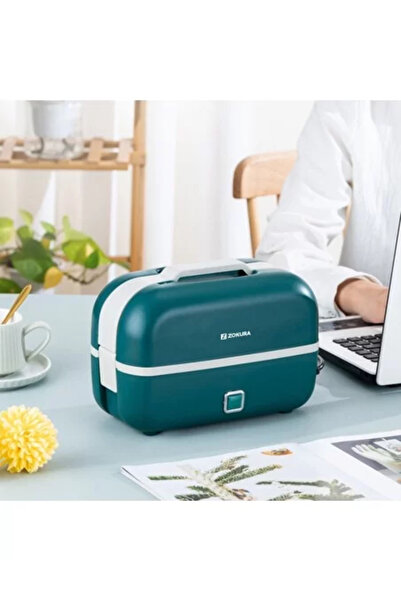 Zokura Multifunctional Electric Lunchbox 3 in 1, 230 W, Pink -