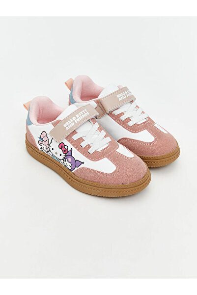 LC Waikiki Pembe Baskılı Kız Çocuk Spor Ayakkabı