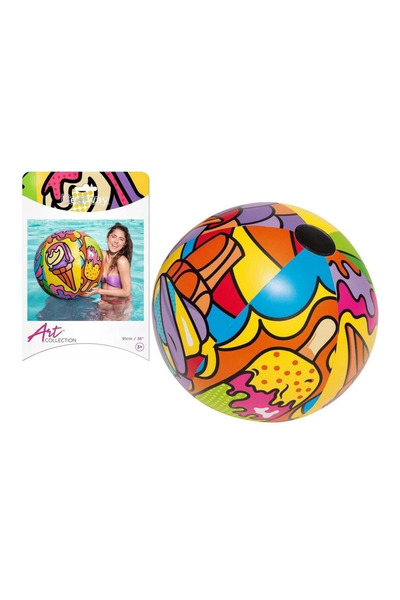 BESTWAY Inflatable Beach and Pool Ball, Multicolor, 91 cm,