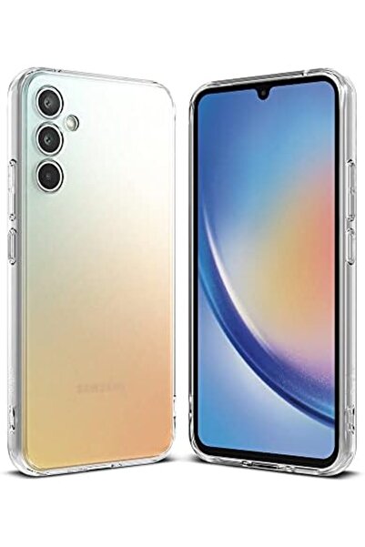 Ringke جراب سامسونج جالاكسي A34 5G | سلسلة فيوجن | شفاف غير لامع