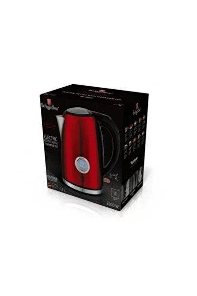 Berlinger Haus Ηλεκτρικός βραστήρας με θερμοστάτη, 1,7 λίτρα, Burgundy Collection, Berlinger Haus, BH 9068