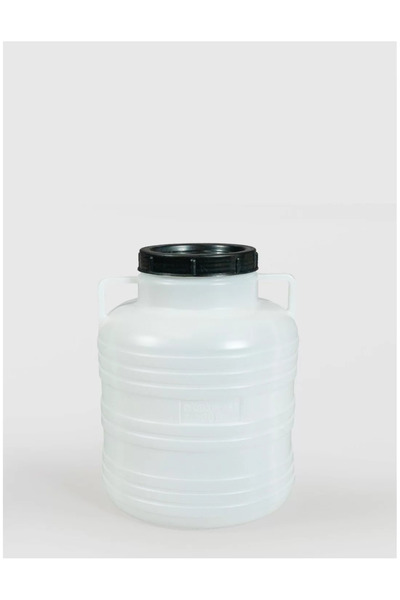 sterk Bidon 5 litri cu capac cu filet și mânere, Sterk, plastic albastru sau alb