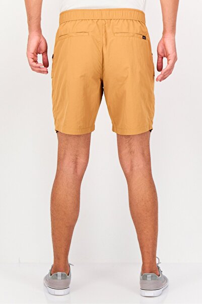 Eddie Bauer Men Solid Basic Shorts, Brown