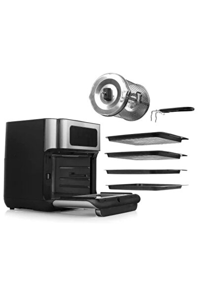 PRİNCESS Friteuză/cuptor electric cu aer, 10 L, 1500 W, 'Aerofryer'