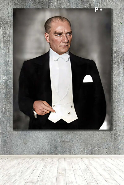 mgifashion Tablou decorativ special pe pânză Ataturk și picturi pe pânză de Î...