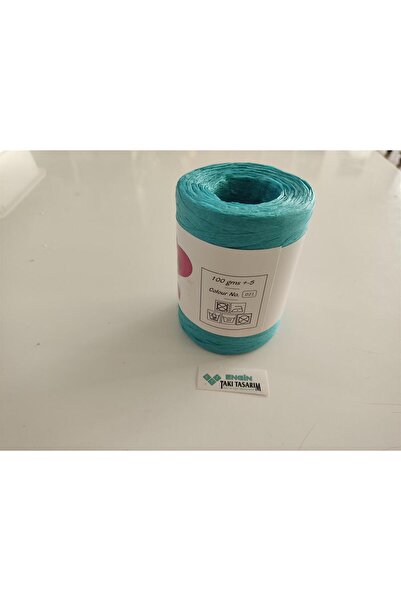 Nas Rafya İp | Yumuşak Doğal Bambu Lifinden | Çanta ve Hobi İpi | 90-100 gr | Renk: D21 -2 Adet