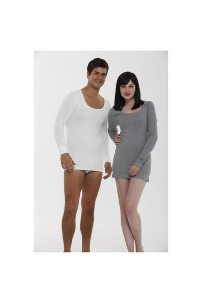 Kocabey Aqua Cm2512 Thermal Open Neck Long Sleeve Undershirt