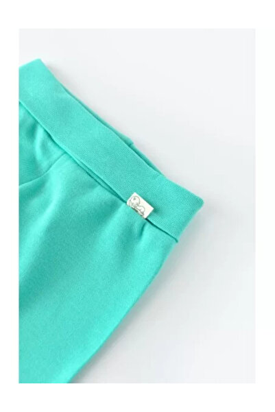 BabyCosy Pantaloni cu Botosei - Bumbac Turcoaz