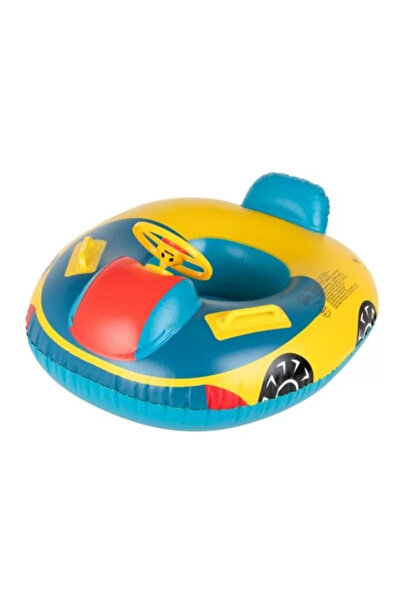 Avex Nafukovací raft (kruh) pro děti, model auta s volantem a klaksonem, 80 x 65 cm