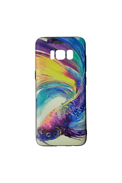 OEM Carcasă compatibilă cu Samsung Galaxy S8, silicon în relief, Pește japonez