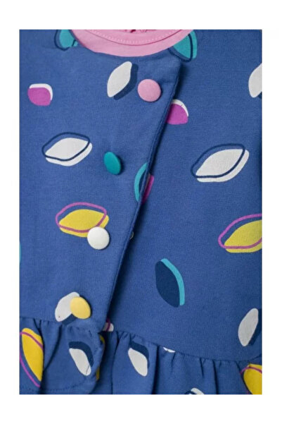 Tongs Baby Set 2 piese cu bluză cu volane și pantaloni pentru fete Toamnă colorată, Tongs baby