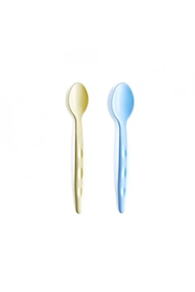 Babyjem Set 2 lingurite pentru copii (Culoare: Bleu)