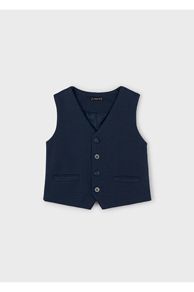 MAYORAL Navy Blue Boy's Classic Vest 4384