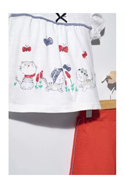 Tongs Baby 2-Piece Outfit with Cats for Babies, Tongs Baby