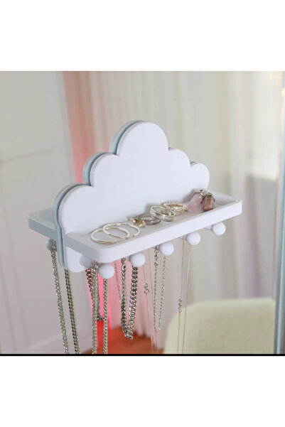 Aaron Boriss Jewelry Organizer with 5 Compartments and Stand