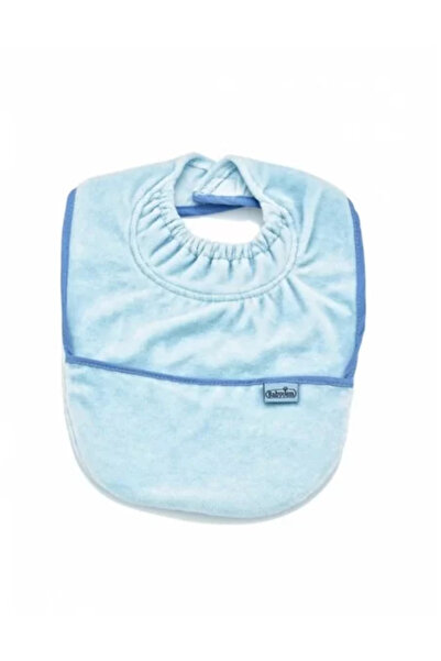 Babyjem Bavetă din catifea cu buzunar (Culoare: Ecru)