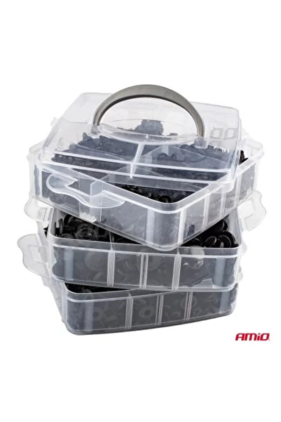 AMIO Set cleme - clipsuri reconditionare auto, 620 dílů, různé modely