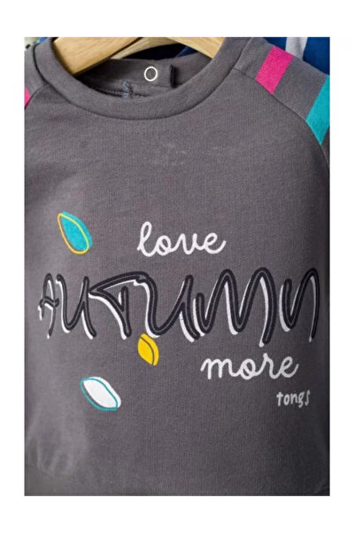 Tongs Baby Set 2 piese cu bluză și fustă pentru fete Toamnă colorată, Tongs baby