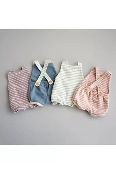 drool Baby romper with stripes (Color: Purple, Size: 100)