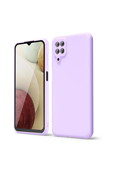 Samsung Carcasă compatibilă cu Galaxy A12, fabricată din silicon catifelat cu...